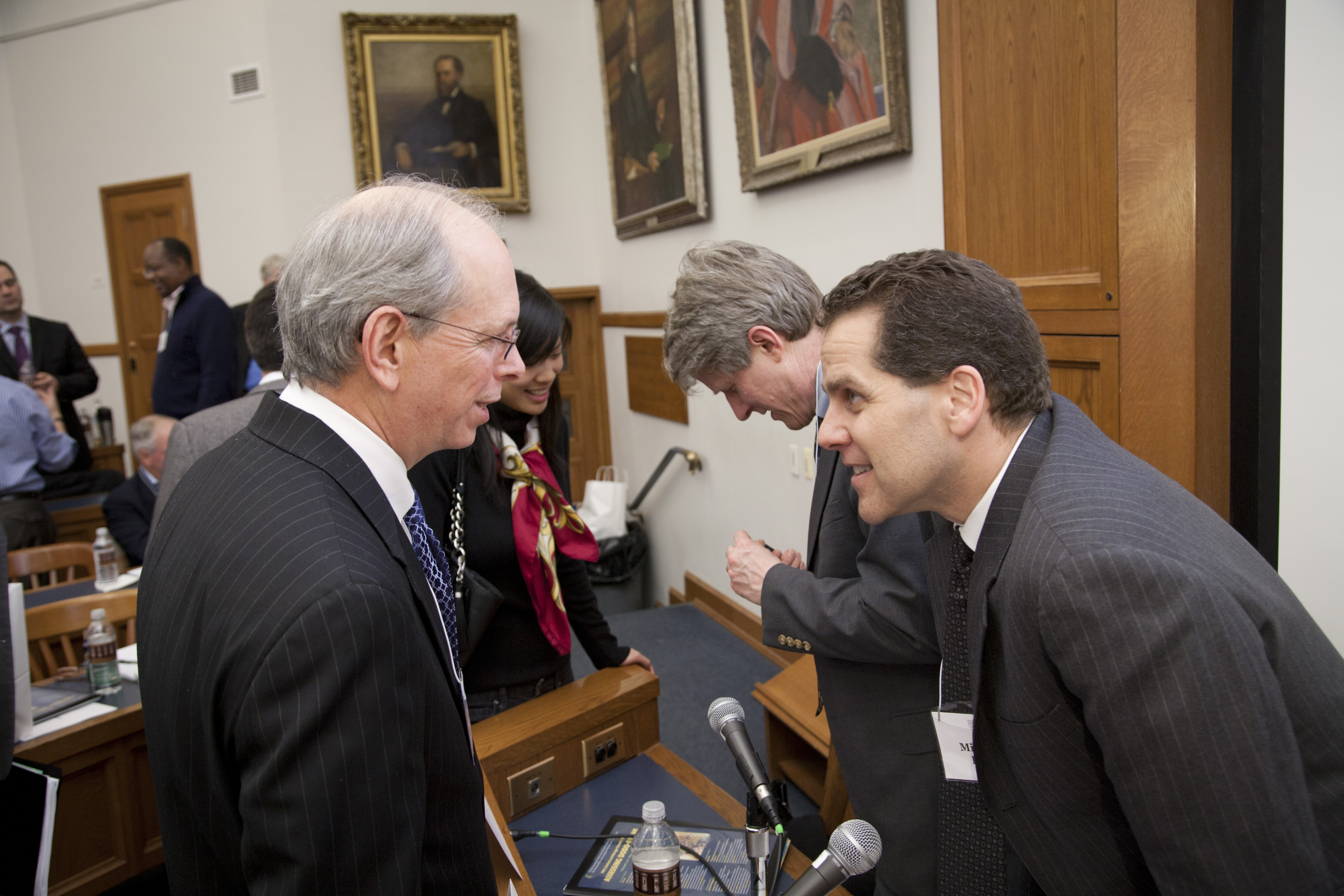 Stephen Deane and Michigan Law Prof. Michael Barr &#039;92