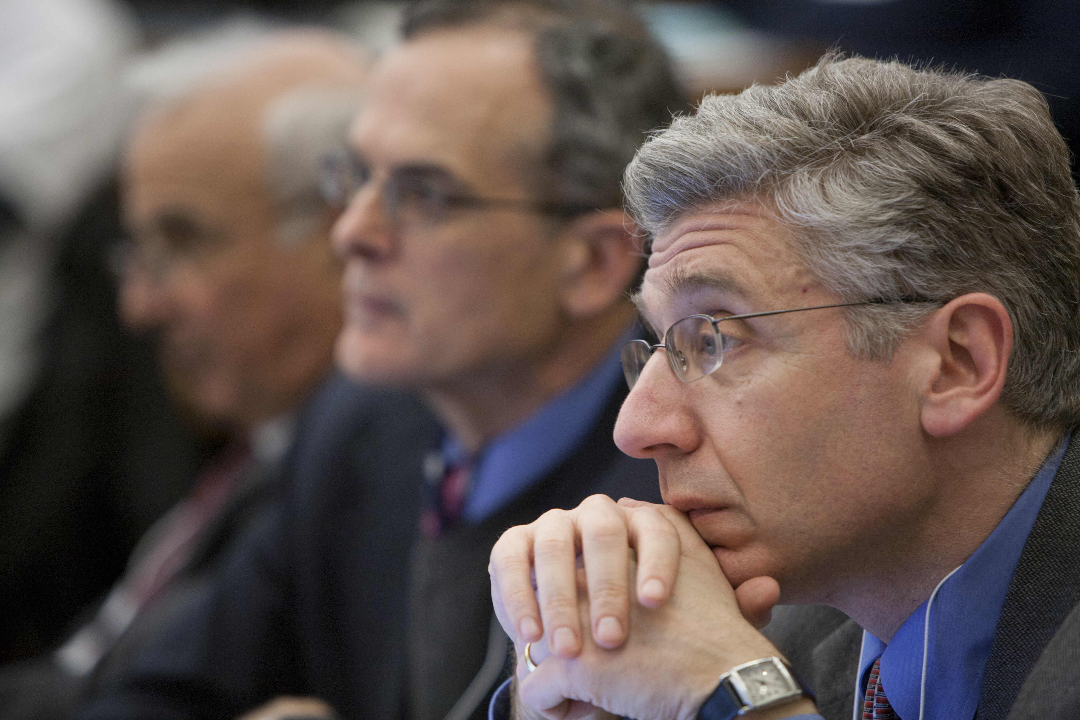 Brooklyn Law Prof. Ted Janger (foreground)