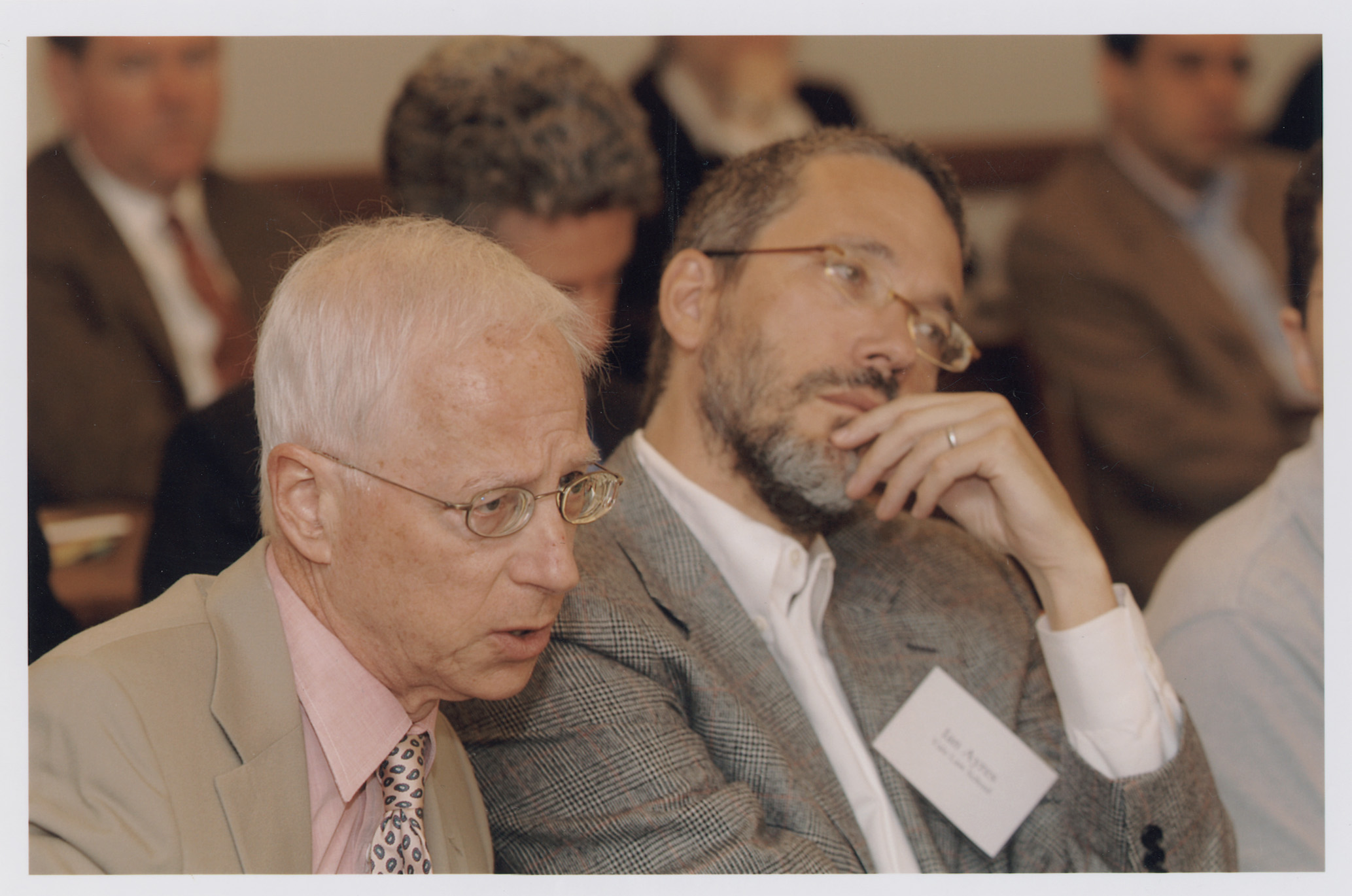 YLS Profs. Alan Schwartz &#039;64 and Ian Ayres &#039;86