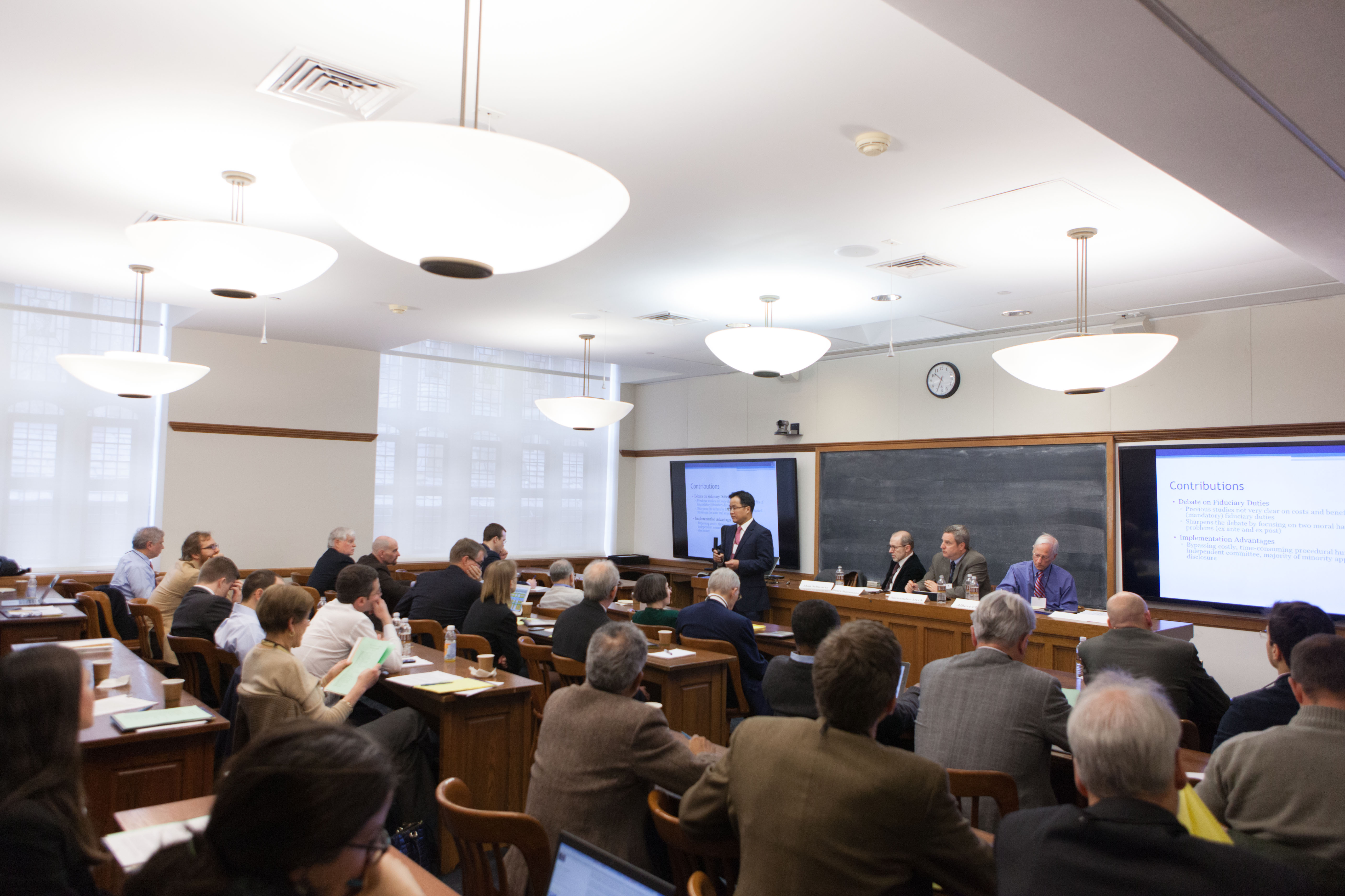 Audience at the 2015 Weil Roundtable