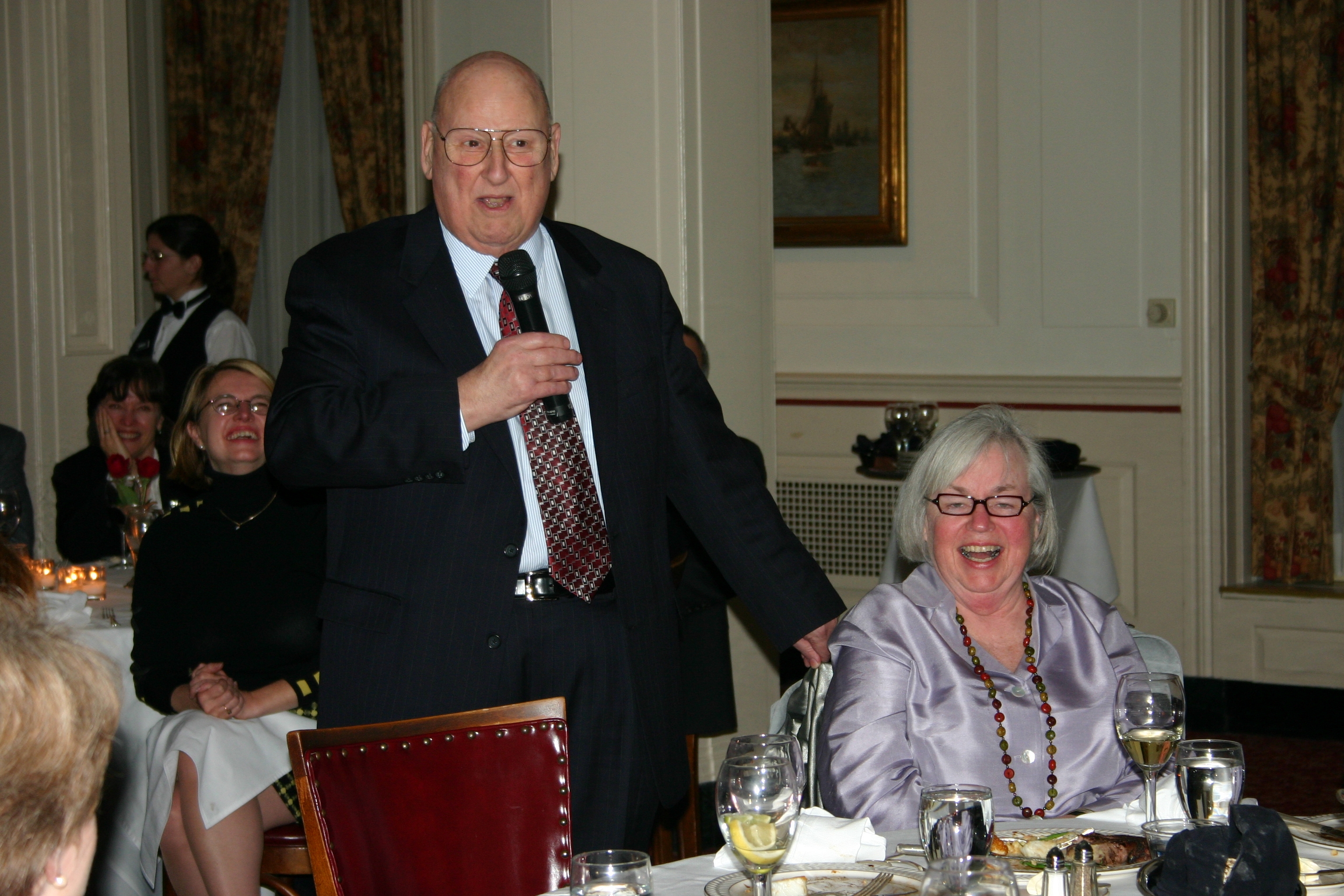 The Hon. Ralph Winter &#039;60 and Kate Winter