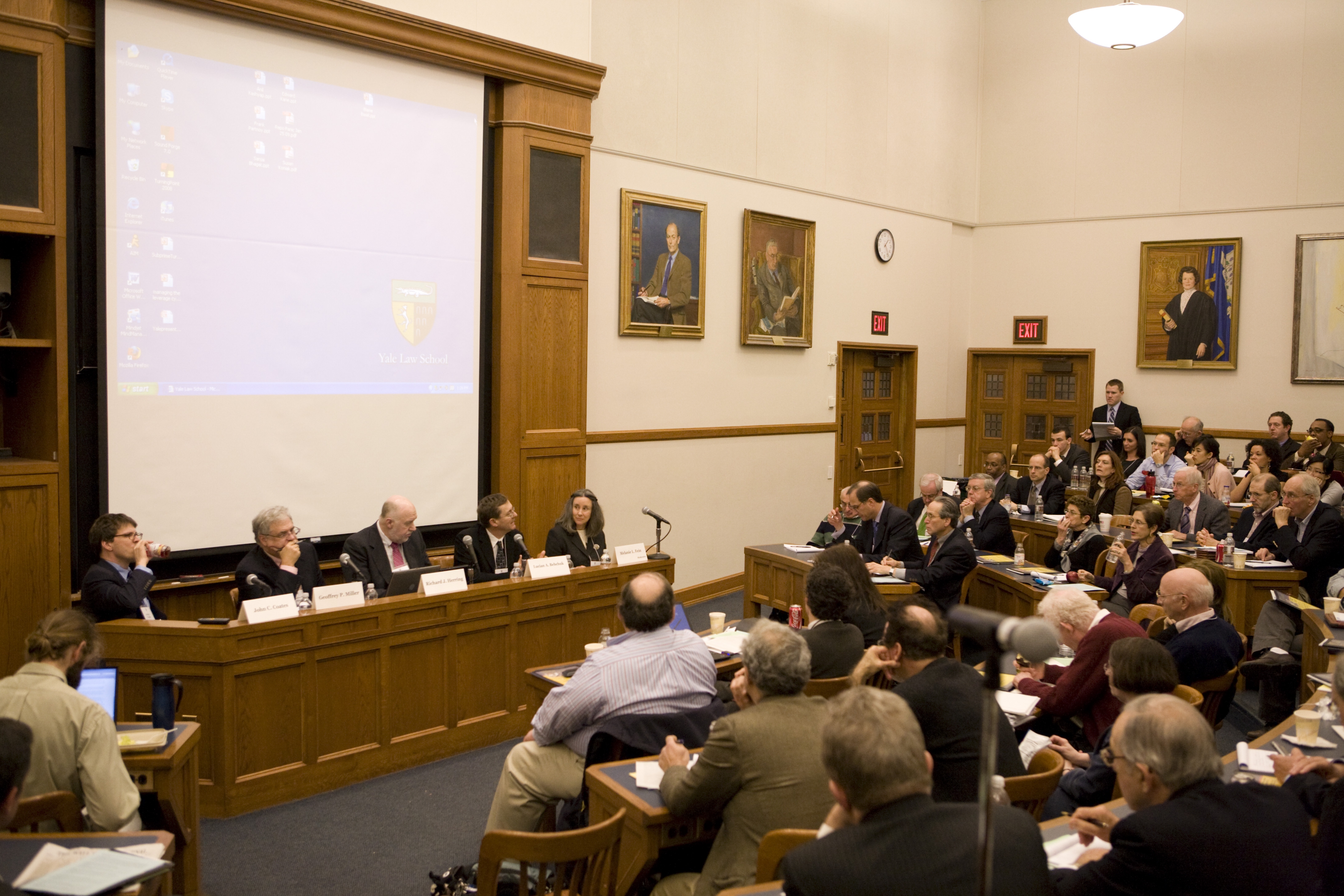 Audience at the 2009 Weil Roundtable